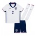 England Kyle Walker #2 Heimtrikot EM 2024 Kurzarm (+ kurze hosen)